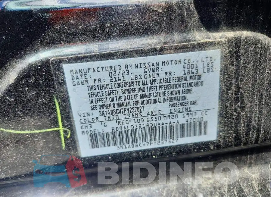 3N1AB8CV7PY237527 Photo# 12