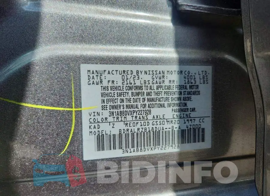 3N1AB8DVXPY227928 Photo# 13