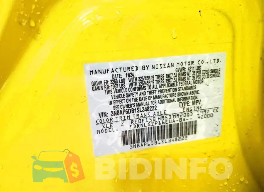 3N8AP6DB1SL348222 Photo# 12
