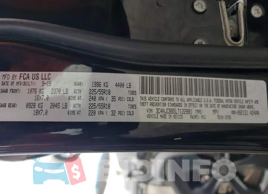 3C4NJCBB5LT122881 Photo# 13