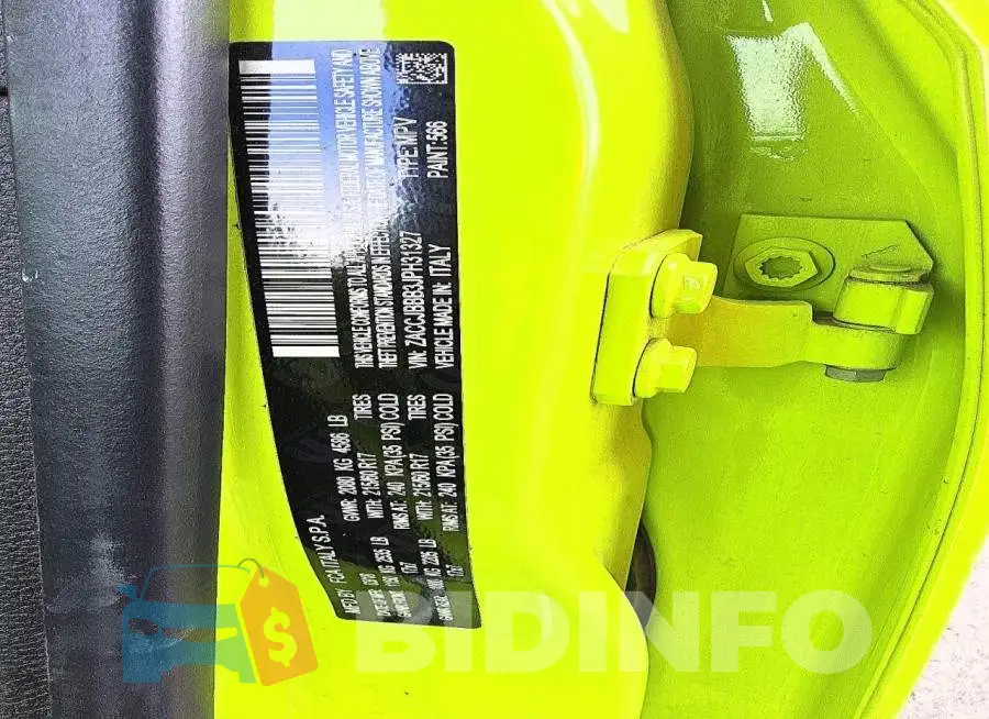 ZACCJBBB3JPH31327 Photo# 13