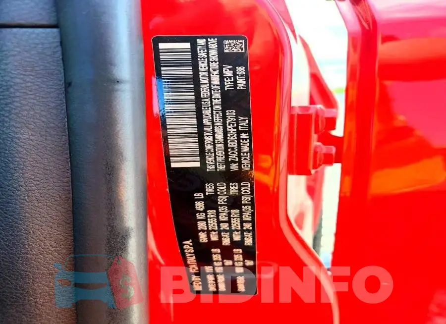 ZACCJBDB3HPE79103 Photo# 12