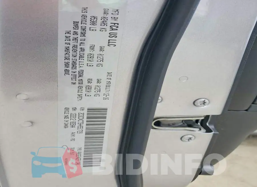 2C3CDXCT5HH551729 Photo# 12