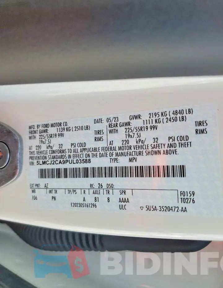 5LMCJ2CA9PUL03588 Photo# 14