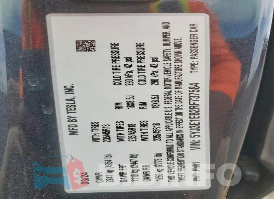 5YJ3E1EB2RF737584 Photo# 12