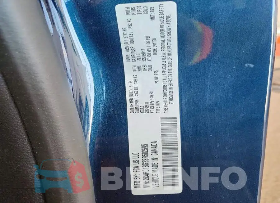 2C4RC1BG2SR502595 Photo# 13
