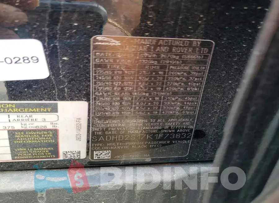 SADHD2S17K1F73832 Photo# 13