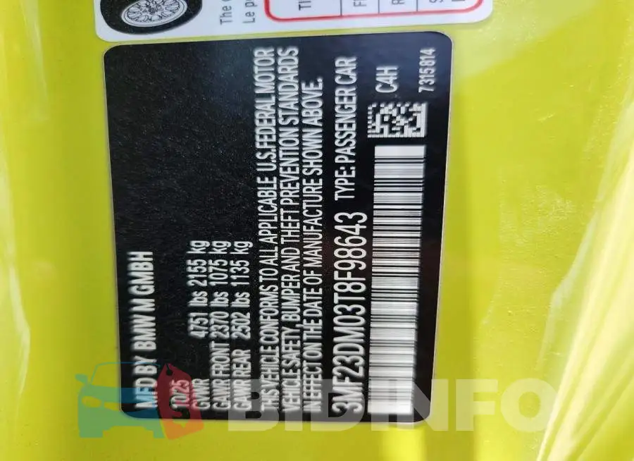3MF23DM03T8F98643 Photo# 12