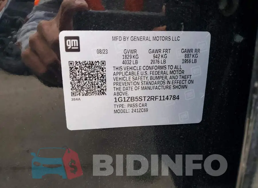 1G1ZB5ST2RF114784 Photo# 12