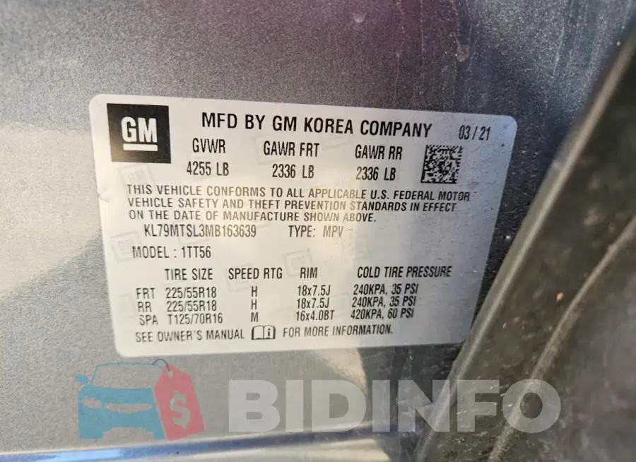 KL79MTSL3MB163639 Photo# 14