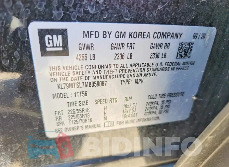 KL79MTSL7MB059087 Photo# 13