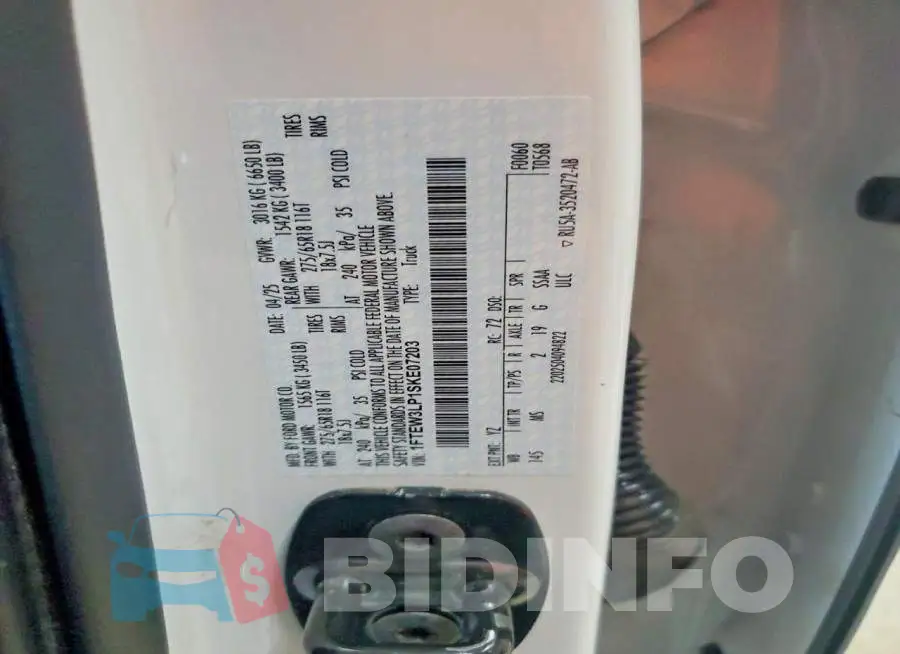 1FTEW3LP1SKE07203 Photo# 12