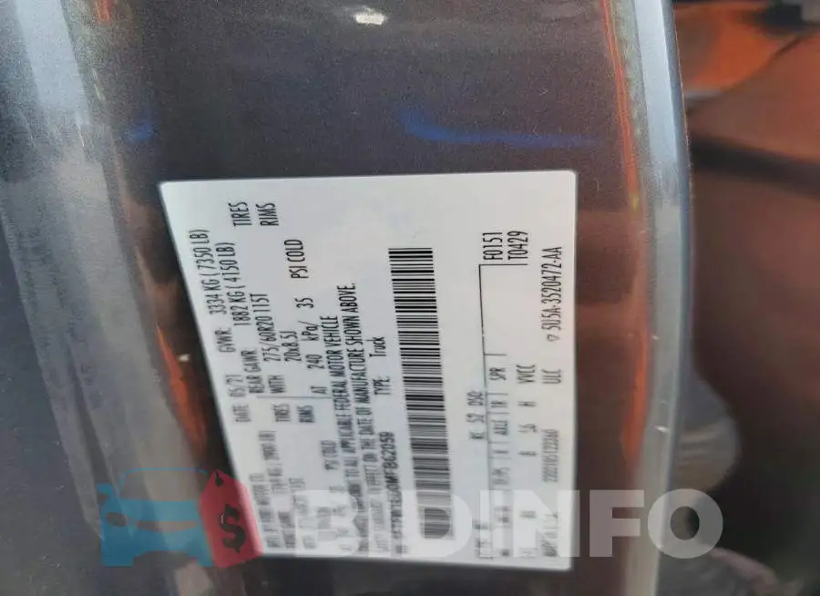 1FTFW1ED0MFB62059 Photo# 12
