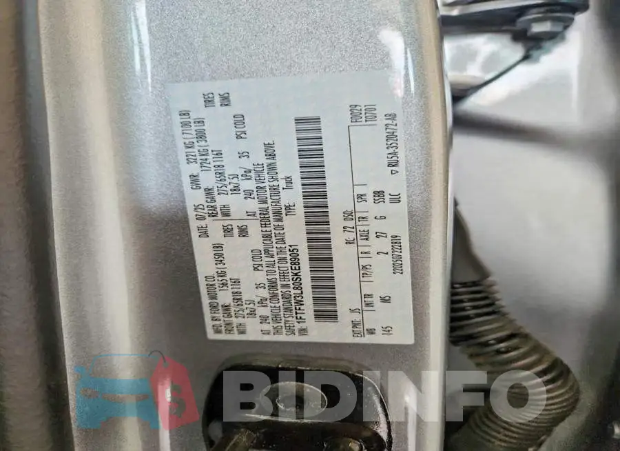 1FTFW3L80SKE89051 Photo# 12