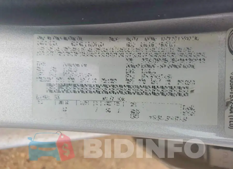 3FADP4BJ6HM130812 Photo# 12