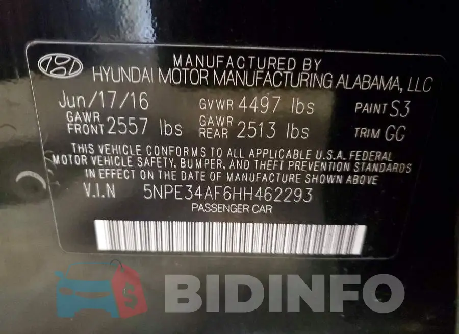 5NPE34AF6HH462293 Photo# 12