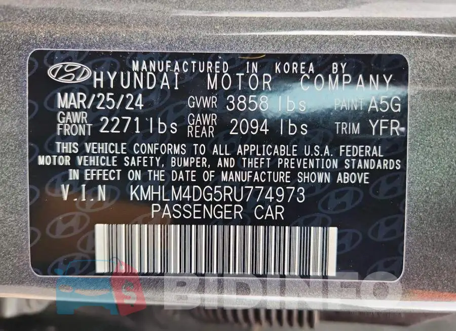 KMHLM4DG5RU774973 Photo# 13