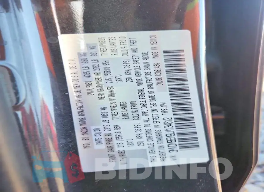 3MVDMBEM9LM134812 Photo# 13