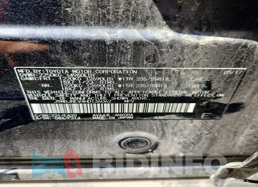 JTMDJREV4HD136062 Photo# 13