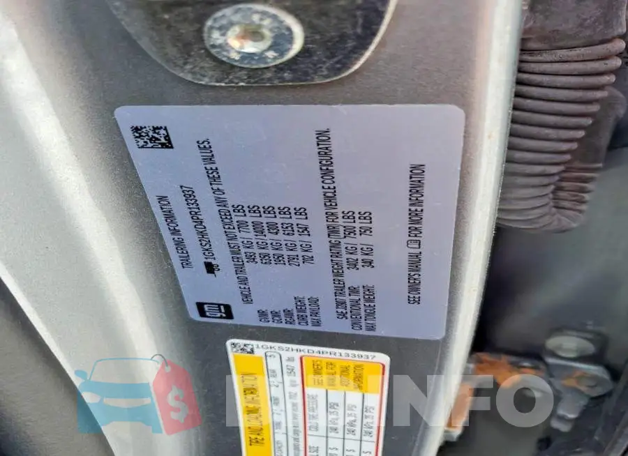 1GKS2HKD4PR133937 Photo# 12