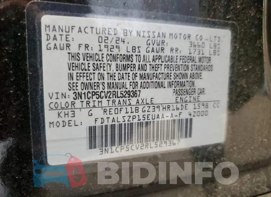 3N1CP5CV2RL529367 Photo# 12