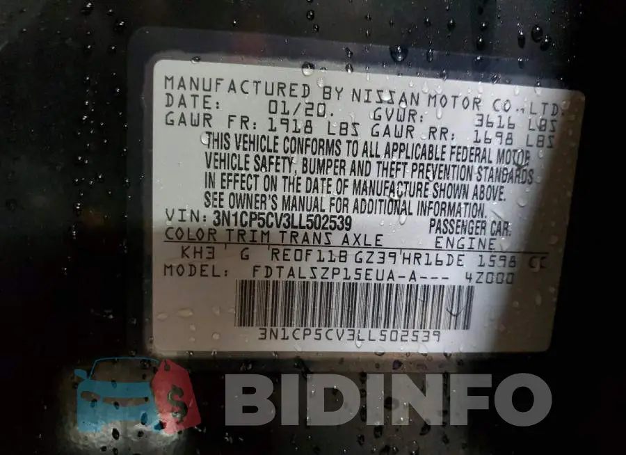 3N1CP5CV3LL502539 Photo# 12