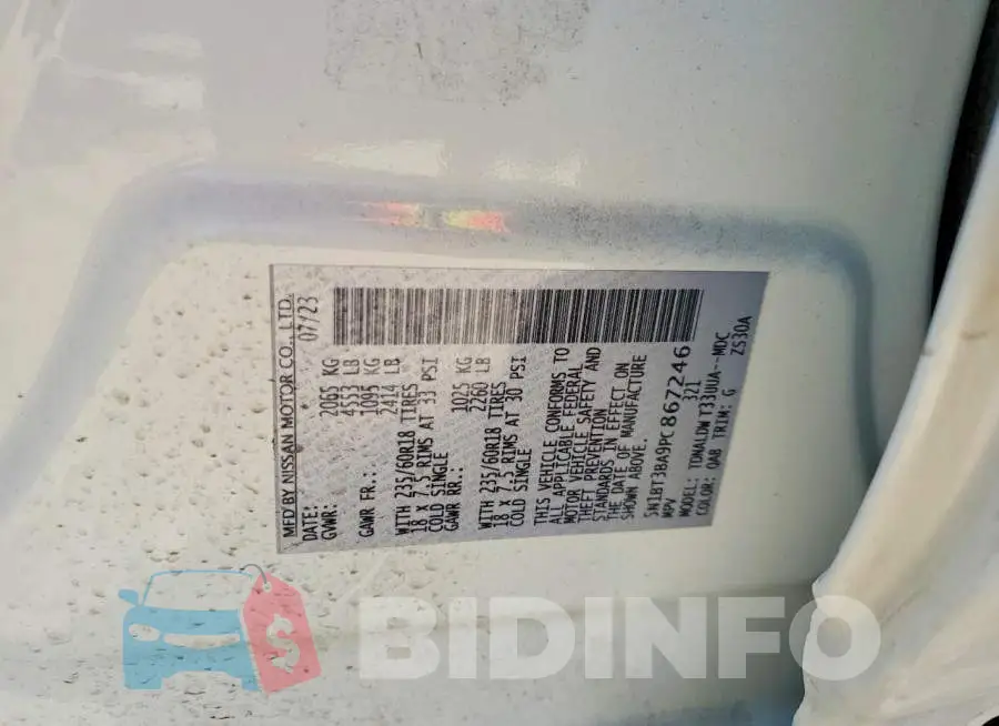 5N1BT3BA9PC867246 Photo# 12