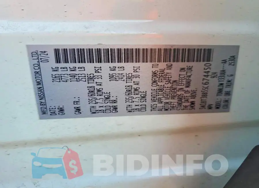 5N1BT3BB5SC674450 Photo# 13