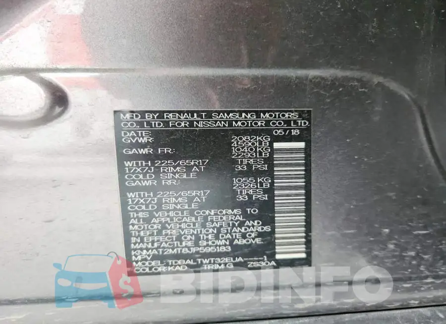 KNMAT2MT8JP595183 Photo# 13