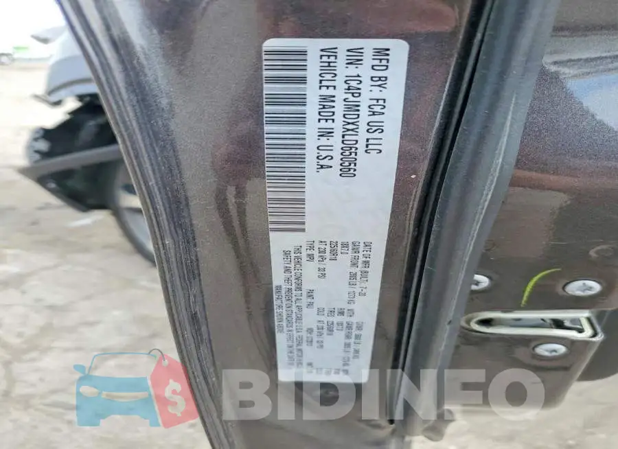 1C4PJMDXXLD650560 Photo# 13