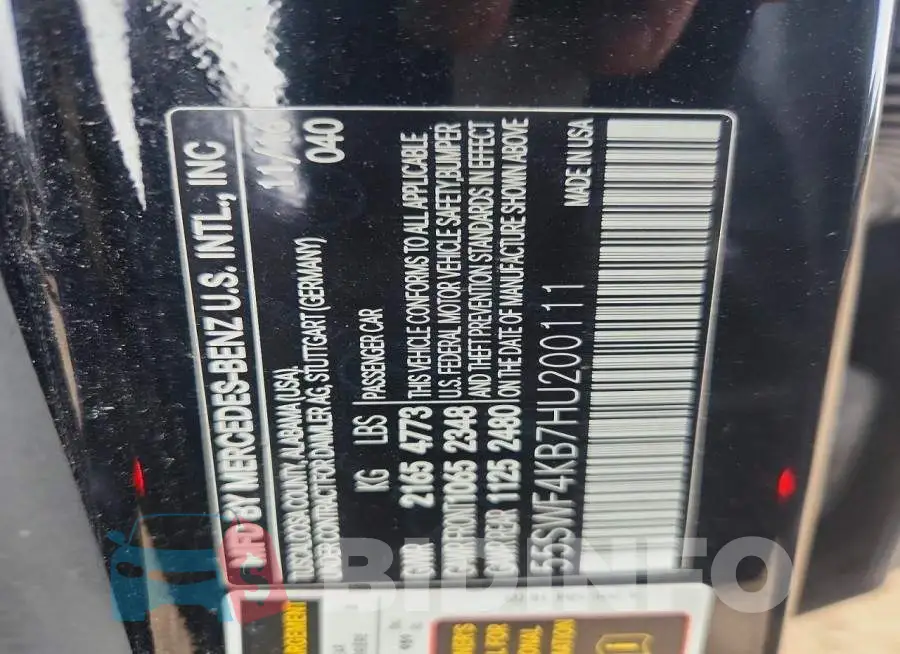 55SWF4KB7HU200111 Photo# 12