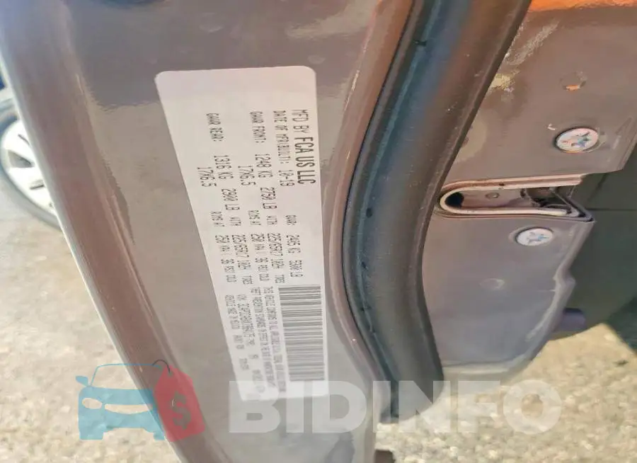 3C4PDCABXKT864175 Photo# 14