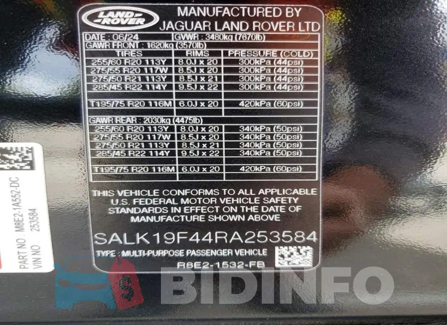SALK19F44RA253584 Photo# 14