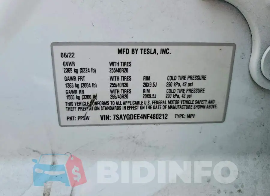 7SAYGDEE4NF480212 Photo# 14