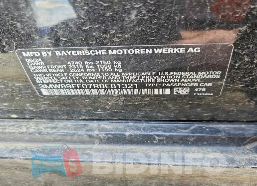 3MW89FF07R8E81321 Photo# 12