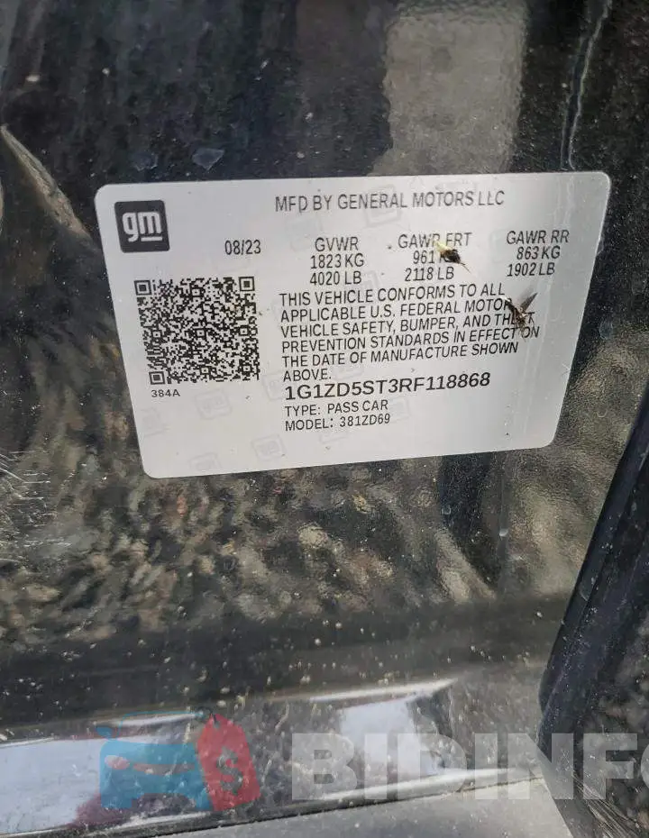 1G1ZD5ST3RF118868 Photo# 12