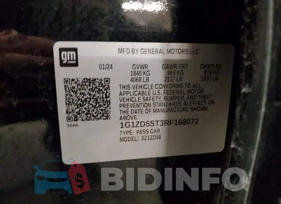 1G1ZD5ST3RF168072 Photo# 13