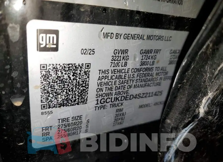 1GCUKDED4SZ211425 Photo# 12