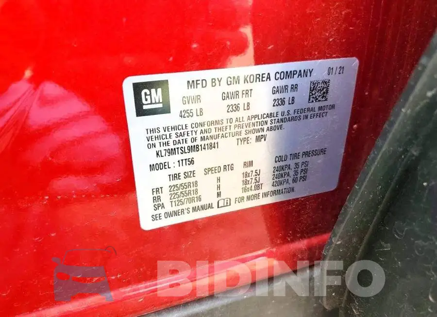 KL79MTSL9MB141841 Photo# 13