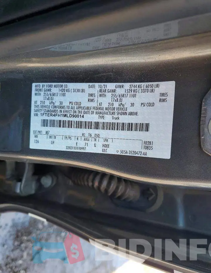 1FTER4FH1MLD90014 Photo# 13