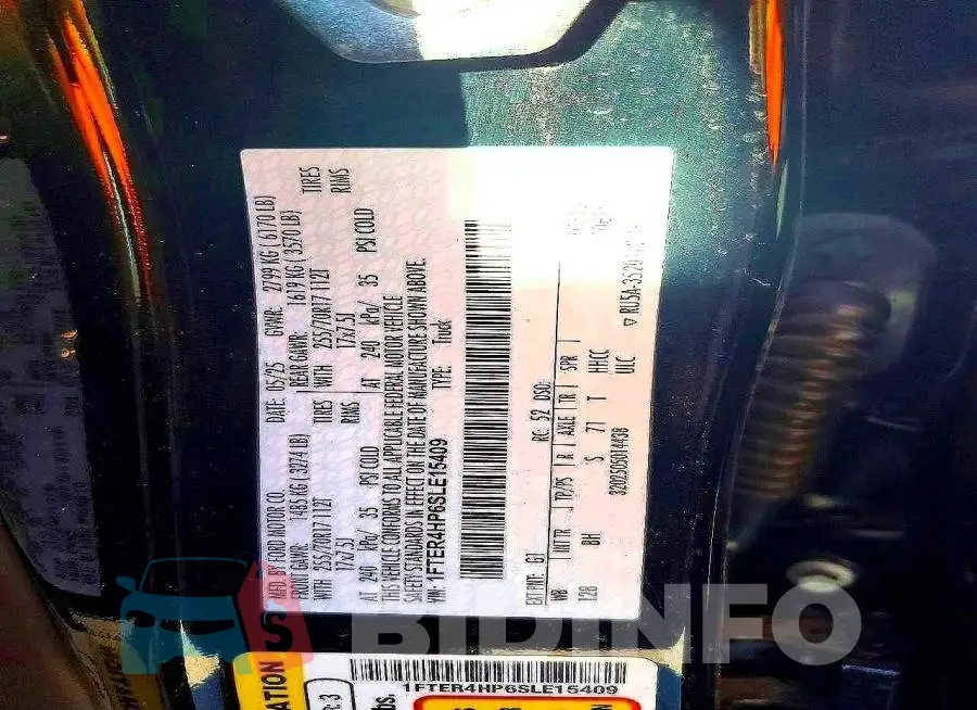 1FTER4HP6SLE15409 Photo# 12