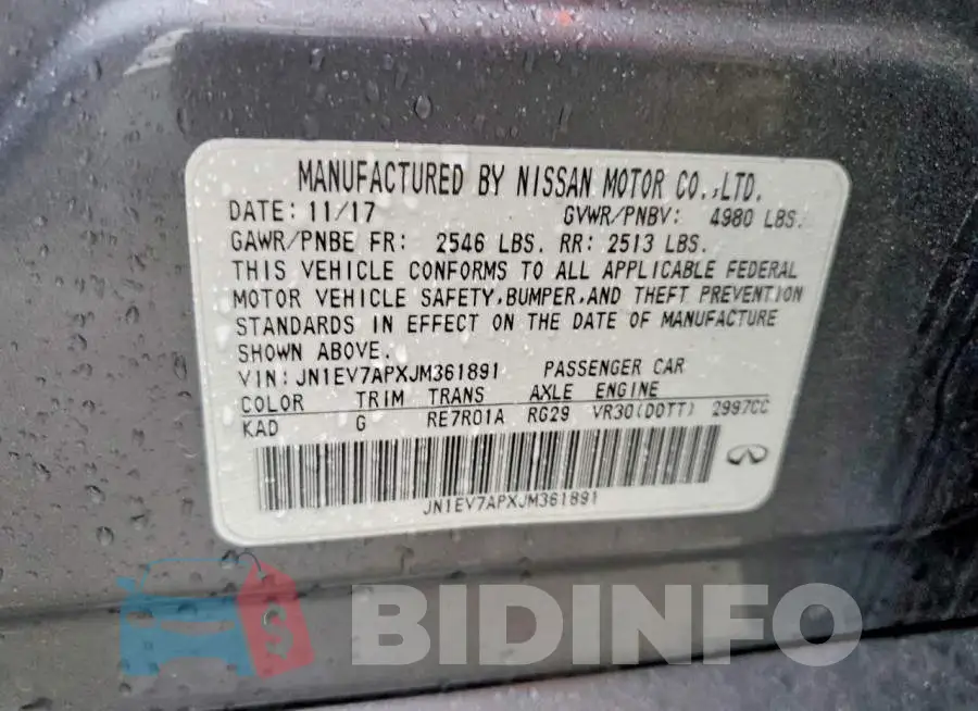 JN1EV7APXJM361891 Photo# 13