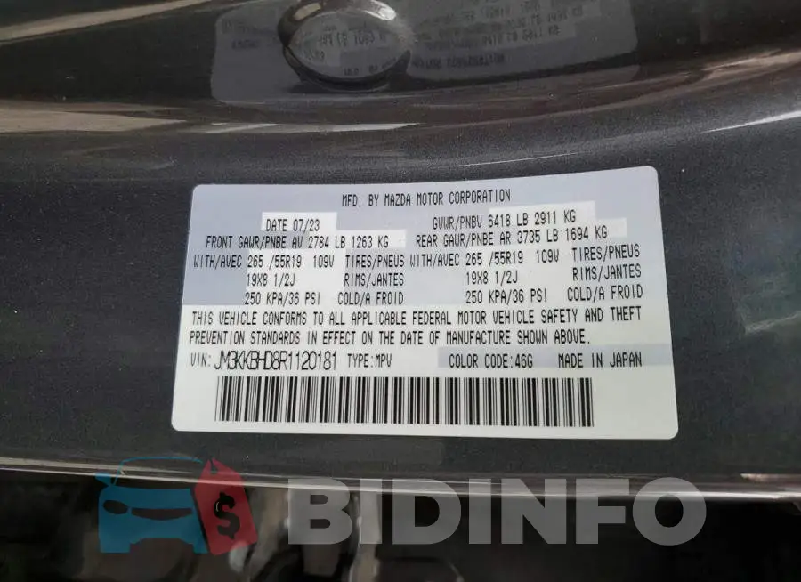JM3KKBHD8R1120181 Photo# 13