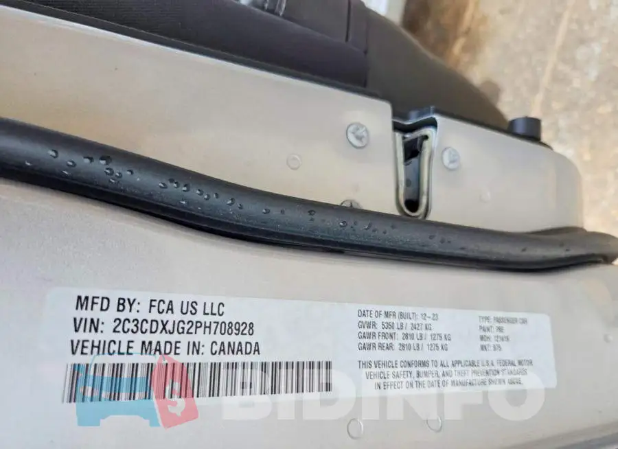 2C3CDXJG2PH708928 Photo# 12