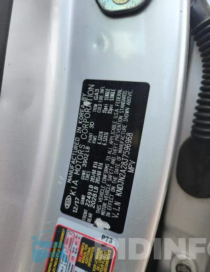 KNDJN2A28J7596968 Photo# 12