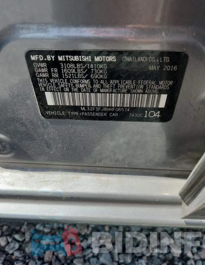 ML32F3FJ8HHF06574 Photo# 12