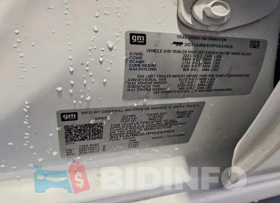 3GTUUBED7PG247616 Photo# 12