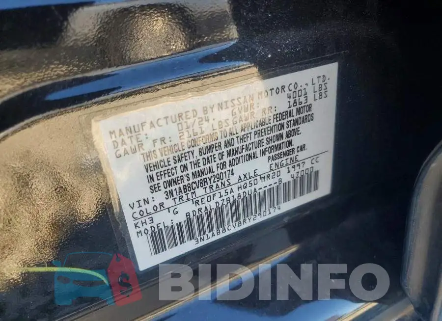 3N1AB8CV8RY290174 Photo# 12