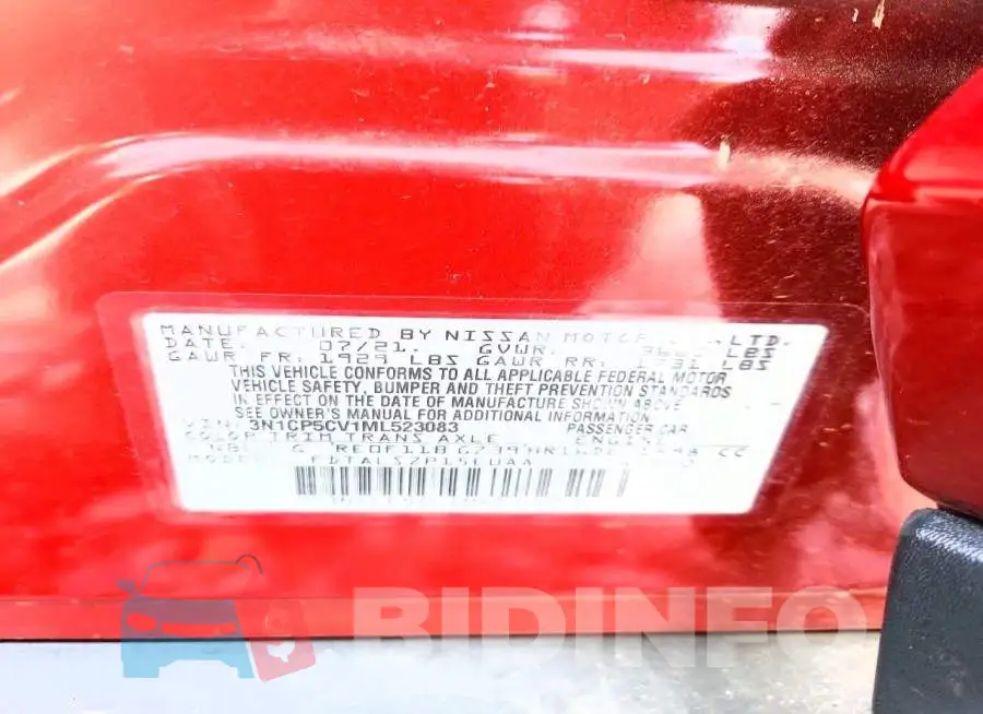 3N1CP5CV1ML523083 Photo# 13