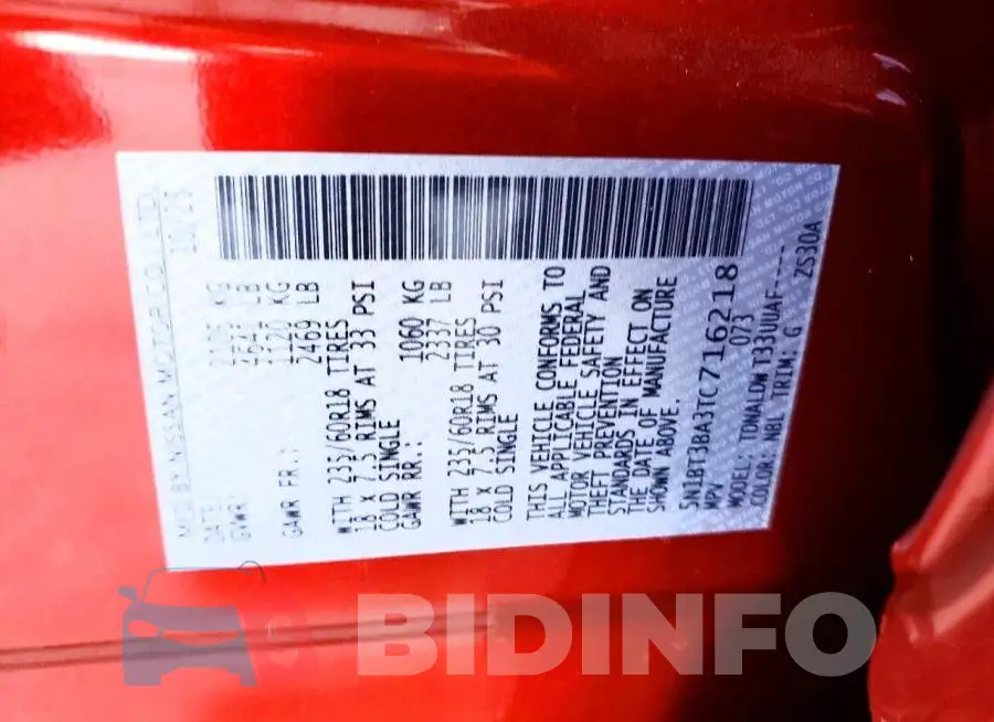5N1BT3BA3TC716218 Photo# 12